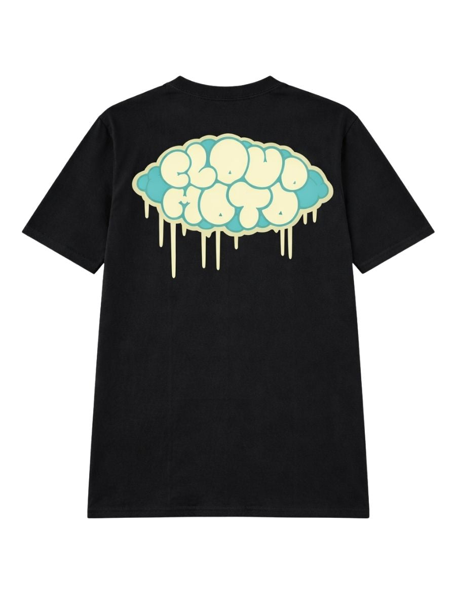 Cloud Moto Classic Rider Tee Black -Limited Edition Back