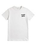 Cloud Moto Classic Rider Tee White -Limited Edition Front