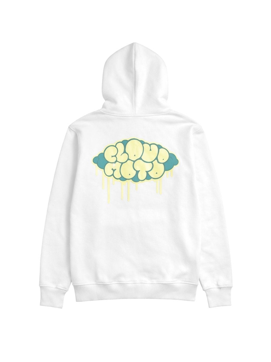 Cloud Moto Horizon Drip Hoodie White Back